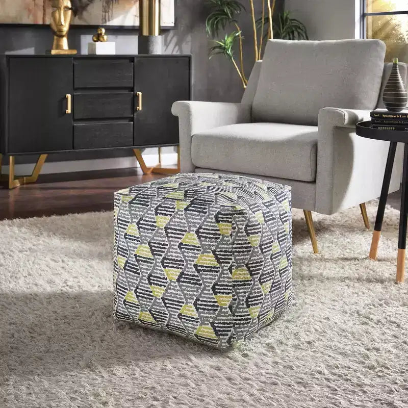 Pouf carré rembourré Cefalu - iNSPIRE Q