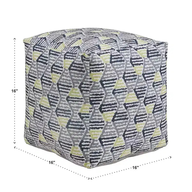 Pouf carré rembourré Cefalu - iNSPIRE Q