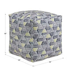 Pouf carré rembourré Cefalu - iNSPIRE Q