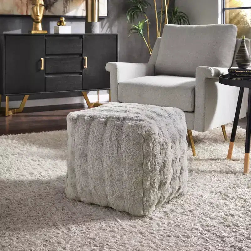 Pouf carré rembourré Cefalu - iNSPIRE Q