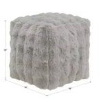 Pouf carré rembourré Cefalu - iNSPIRE Q