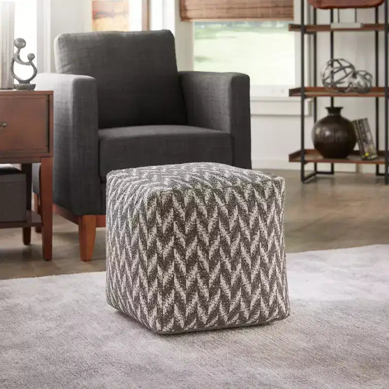 Pouf carré rembourré Cefalu - iNSPIRE Q