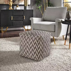 Pouf carré rembourré Cefalu - iNSPIRE Q