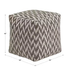 Pouf carré rembourré Cefalu - iNSPIRE Q