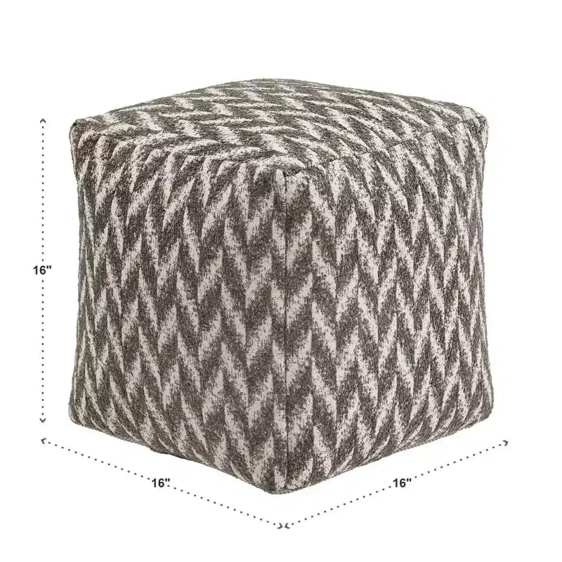 Pouf carré rembourré Cefalu - iNSPIRE Q