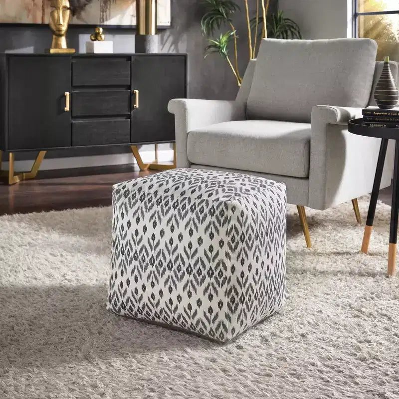 Pouf carré rembourré Cefalu - iNSPIRE Q