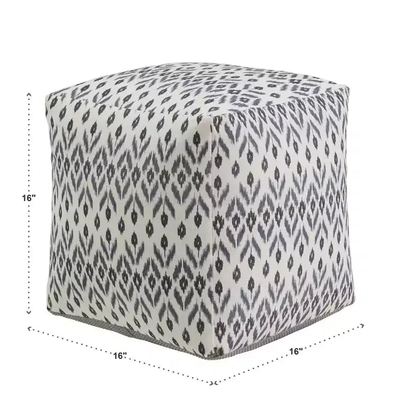 Pouf carré rembourré Cefalu - iNSPIRE Q