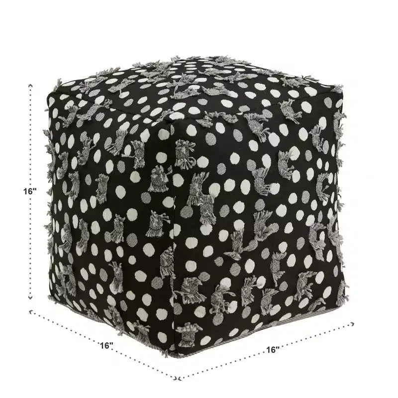 Pouf carré rembourré Cefalu - iNSPIRE Q