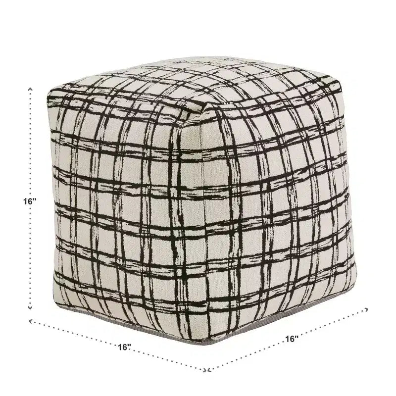 Pouf carré rembourré Cefalu - iNSPIRE Q