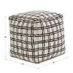 Pouf carré rembourré Cefalu - iNSPIRE Q