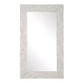 Uttermost Quarry Aged Ivory 28 x 48 Rectangular Wall Mirror