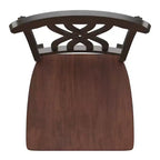 Chaises de salle à manger Ohana bicolores à dossier croisé (lot de 2) - iNSPIREQ