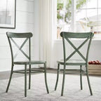 Chaises de salle à manger Perry en métal (Lot de 2) - iNSPIREQ