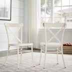 Chaises de salle à manger Perry en métal (Lot de 2) - iNSPIREQ