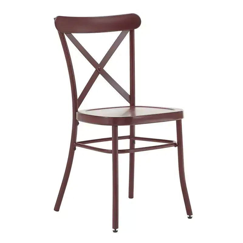 Chaises de salle à manger Perry en métal (Lot de 2) - iNSPIREQ