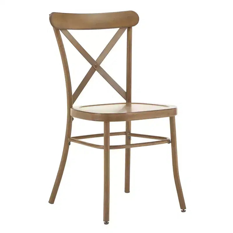 Chaises de salle à manger Perry en métal (Lot de 2) - iNSPIREQ