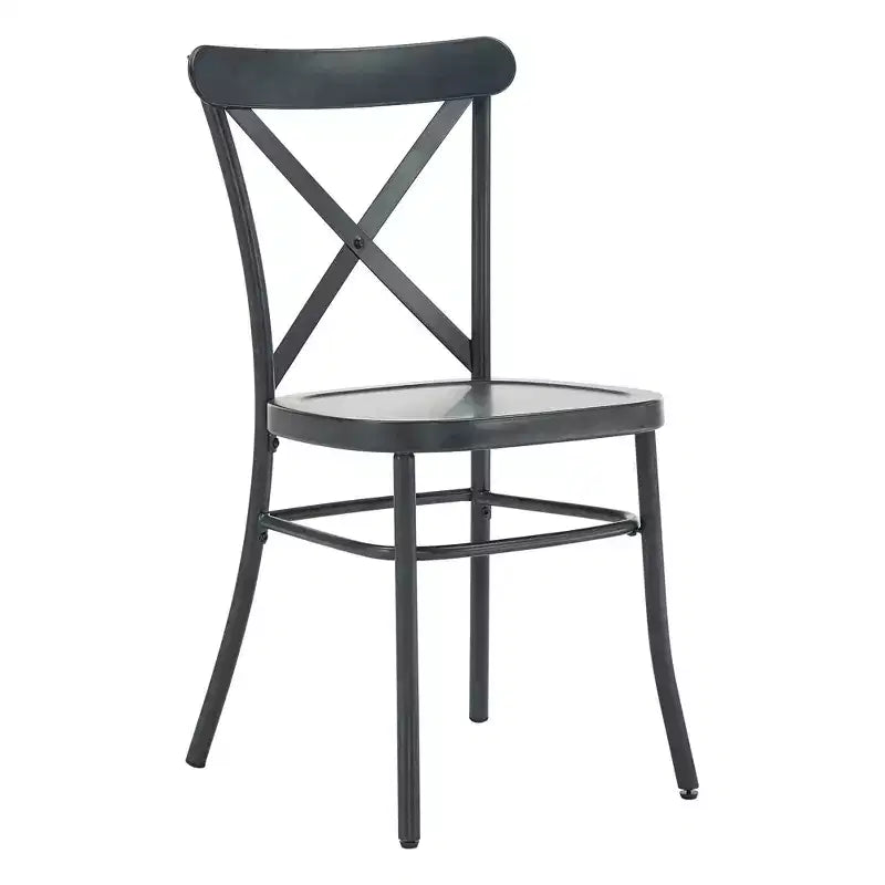 Chaises de salle à manger Perry en métal (Lot de 2) - iNSPIREQ
