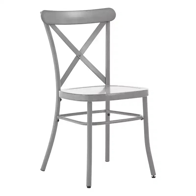 Chaises de salle à manger Perry en métal (Lot de 2) - iNSPIREQ