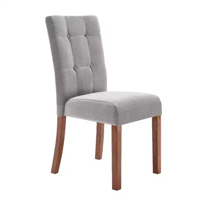 Chaises de salle à manger rembourrées Owen Cherry Finish (Lot de 2) - iNSPIREQ