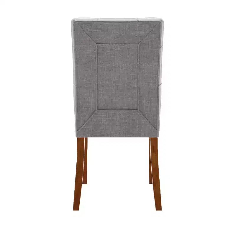 Chaises de salle à manger rembourrées Owen Cherry Finish (Lot de 2) - iNSPIREQ