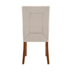 Chaises de salle à manger rembourrées Owen Cherry Finish (Lot de 2) - iNSPIREQ