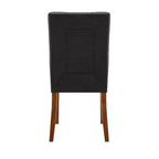 Chaises de salle à manger rembourrées Owen Cherry Finish (Lot de 2) - iNSPIREQ