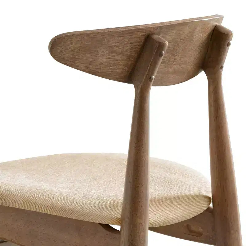 Chaises de salle à manger fuselées Cortland Mid-Century Modern (ensemble de 2) - iNSPIREQ