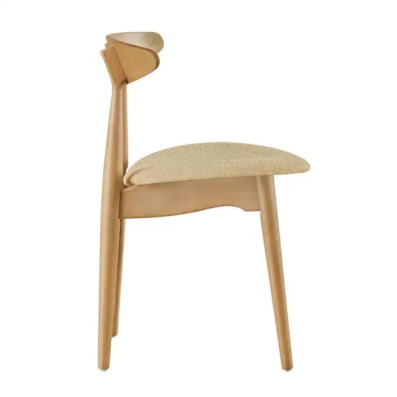 Chaises de salle à manger fuselées Cortland Mid-Century Modern (ensemble de 2) - iNSPIREQ