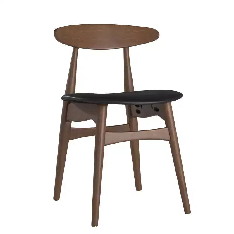 Chaises de salle à manger fuselées Cortland Mid-Century Modern (ensemble de 2) - iNSPIREQ