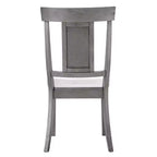 Chaises de salle à manger en bois South Hill Panel Back (Lot de 2) - iNSPIREQ