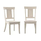 Chaises de salle à manger en bois South Hill Panel Back (Lot de 2) - iNSPIREQ