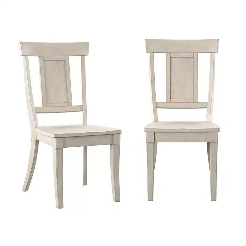 Chaises de salle à manger en bois South Hill Panel Back (Lot de 2) - iNSPIREQ