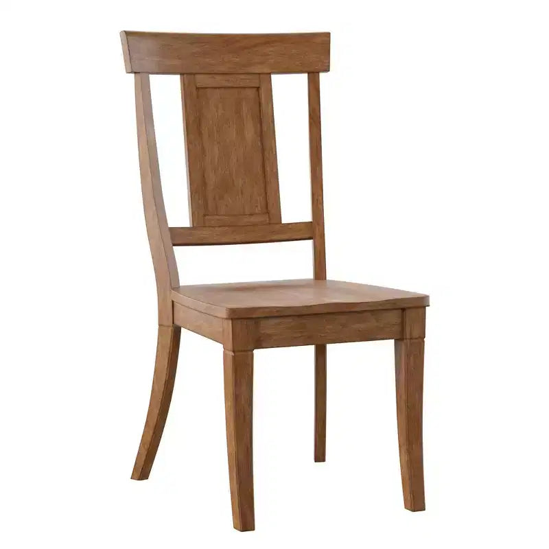 Chaises de salle à manger en bois South Hill Panel Back (Lot de 2) - iNSPIREQ