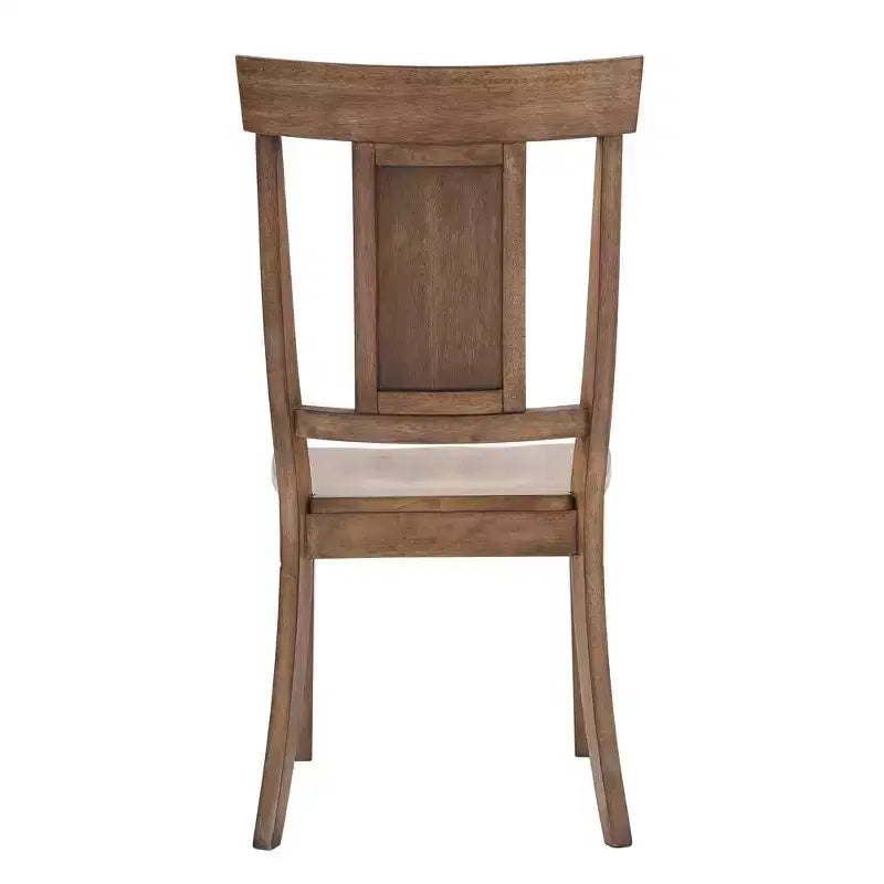 Chaises de salle à manger en bois South Hill Panel Back (Lot de 2) - iNSPIREQ