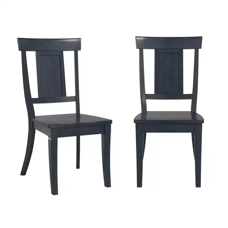 Chaises de salle à manger en bois South Hill Panel Back (Lot de 2) - iNSPIREQ