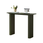 Kings Brand Furniture - Console étroite rectangulaire cannelée moderne pour entrée, couloir, salon ou foyer