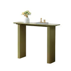 Kings Brand Furniture - Console étroite rectangulaire cannelée moderne pour entrée, couloir, salon ou foyer
