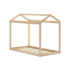 Lit jumeau cabane + tête de lit flottante pour lits superposés, jumeau 945 x 535 mm