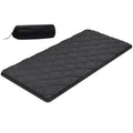 VEVOR Japanese Tatami Mat, Twin Size Foldable Japanese Tatami Mattress, Futon Mattress with Storage Bag, 9-Layer Floor Mat, 80 x 39 x 3.5 in, Black