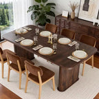 Table de salle à manger 160 cm pour 6 à 8 personnes, Table de cuisine de style campagnard avec grand plateau, Table à manger rectangulaire pour salle à manger, salon, cuisine