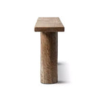 Jennifer Taylor Home Arbor 60 Table console à double pilier en orme recyclé