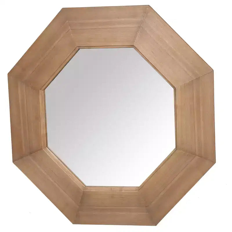 Miroir Lacarlo Octagan en bois - CMI4003 - Safavieh Couture
