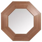 Miroir Lacarlo Octagan en bois - CMI4003 - Safavieh Couture