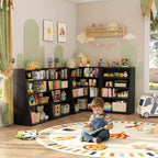 Étagère échelle extensible Besiost à 3-4 niveaux, bibliothèque d'angle pour petits espaces