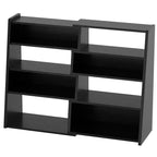 Étagère échelle extensible Besiost à 3-4 niveaux, bibliothèque d'angle pour petits espaces