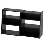 Étagère échelle extensible Besiost à 3-4 niveaux, bibliothèque d'angle pour petits espaces
