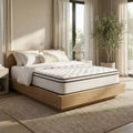 Atlas Mattress 12 Twin Innerspring Mattress, Breathable Cover, Medium Firmness