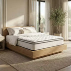 Atlas Mattress 12 Twin Innerspring Mattress, Breathable Cover, Medium Firmness
