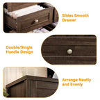 Commode moderne en bois robuste à 12 tiroirs pour chambre à coucher, 160 cm de large, commode de rangement et meuble TV, armoire de rangement profonde, idéale pour le salon et le couloir