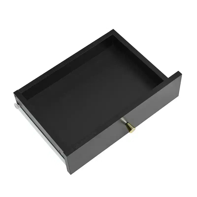 Coiffeuse murale Whisen, Meuble-lavabo de maquillage flottant, Coiffeuse moderne avec miroir, Grand rangement